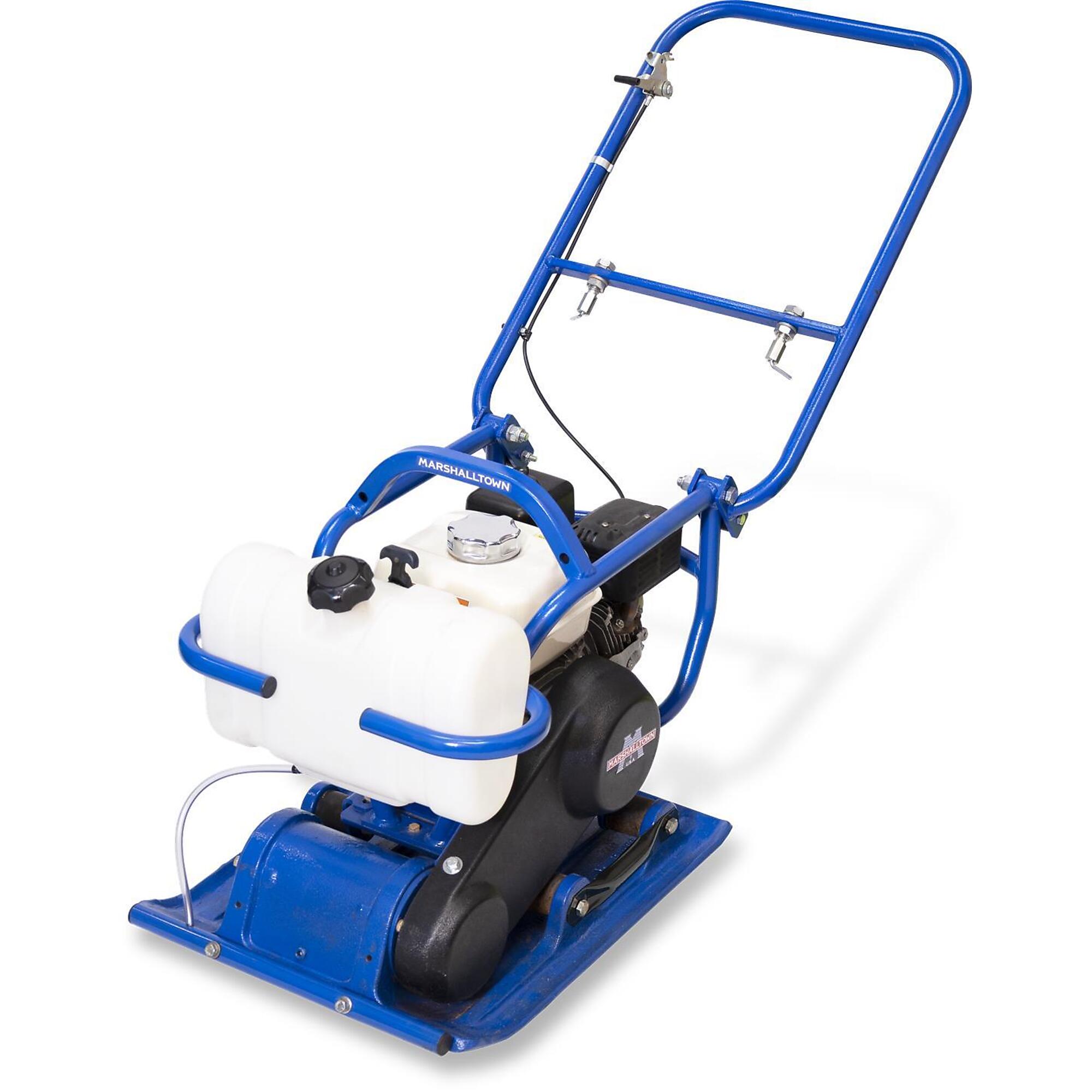 Marshalltown Vibratory Plate Compactor with Water Tank - 3802 Lbs. Centrifugal Force, 5 HP Engine, Model# VP3800W